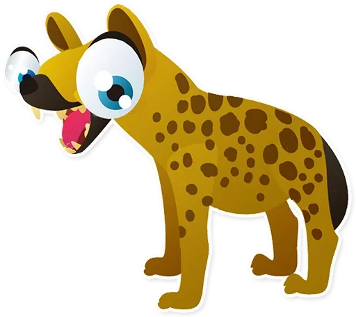 Стикер 😚 из набора Funny Animals