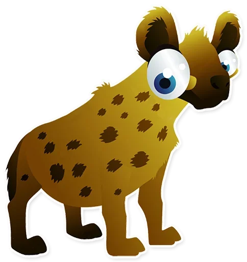 Стикер 😙 из набора Funny Animals