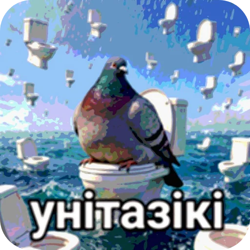 Стикер 🐦 из набора Zdarova 2.0