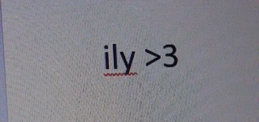 Стикер 💙 из набора Cute Texts