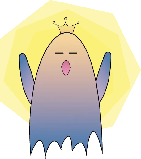Стикер 🌞 из набора ghost princess