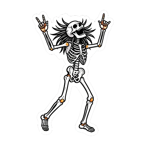 Стикер 🤘 из набора 🎃 Halloween Snap — free pack ·