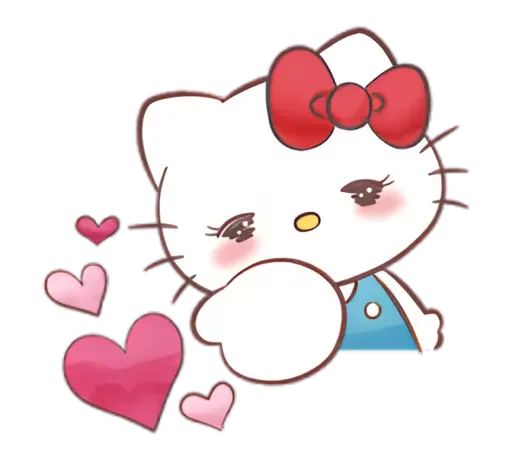 Стикер ❤️ из набора 💗 .ℎ𝑒𝑙𝑙𝑜 𝑘𝑖𝑡𝑡𝑦. : : 💗