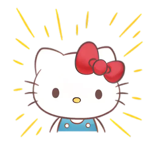 Стикер 😑 из набора 💗 .ℎ𝑒𝑙𝑙𝑜 𝑘𝑖𝑡𝑡𝑦. : : 💗