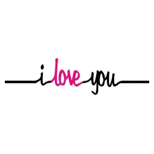 Стикер ❤️ из набора Love U