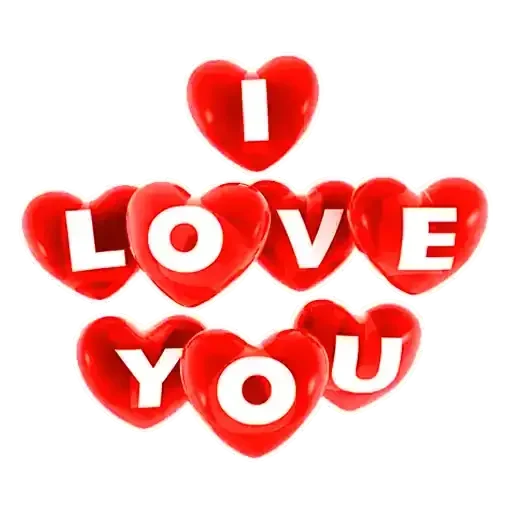 Стикер ❤️ из набора Love U