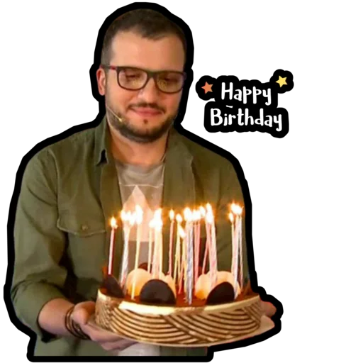 Стикер 🎂 из набора Импровизация