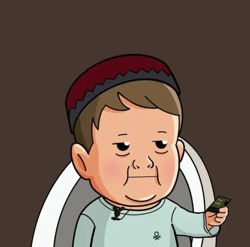 Стикер 🤩 из набора АнимеХасбик