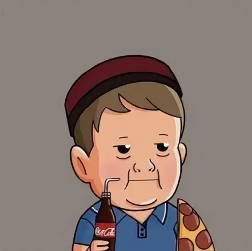 Стикер 🤩 из набора АнимеХасбик