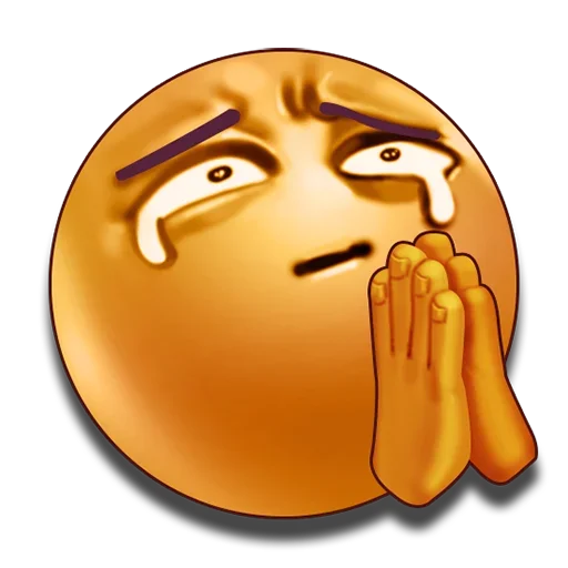 Стикер 😥 из набора Колобки