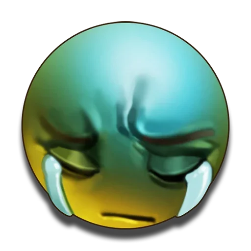Стикер 😭 из набора Колобки