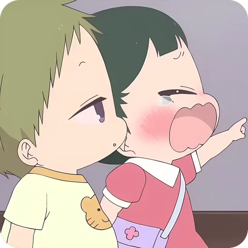 Стикер 💗 из набора kotaro