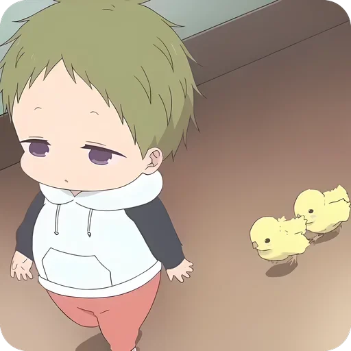Стикер 💗 из набора kotaro