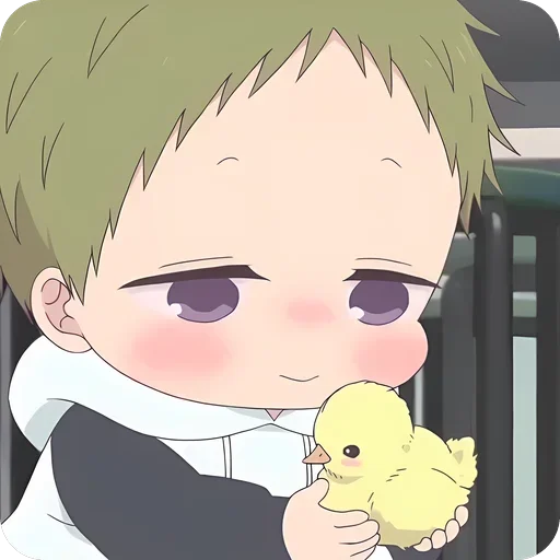 Стикер 💗 из набора kotaro
