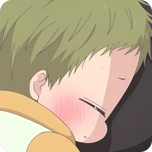 Стикер 💗 из набора kotaro