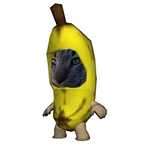 Стикер 🍌 из набора котики овощи коты фрукты
