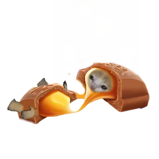 Стикер 🍫 из набора котики овощи коты фрукты