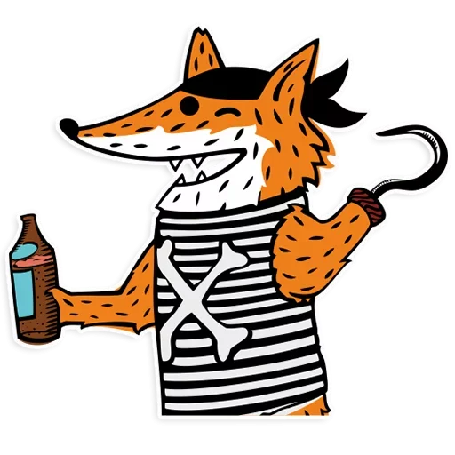 Стикер 🤪 из набора Pirate