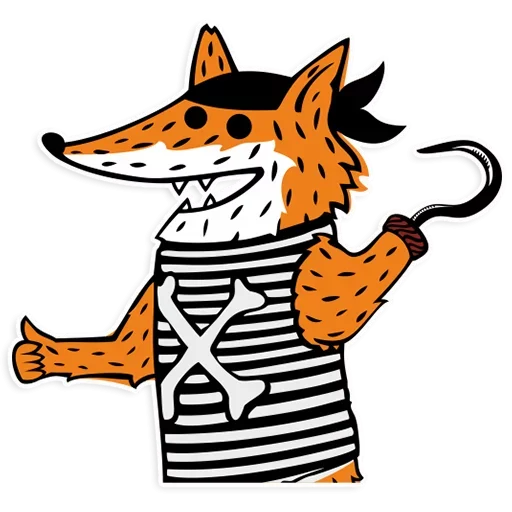 Стикер 🤨 из набора Pirate