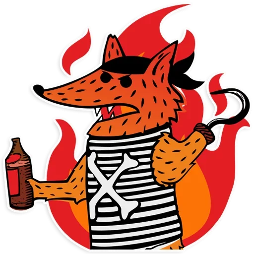 Стикер 🤨 из набора Pirate