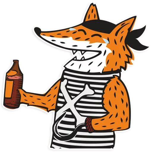 Стикер 😚 из набора Pirate