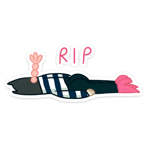 Стикер ⚰️ из набора Маришка ::