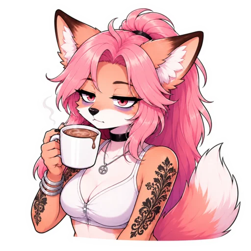 Стикер ☕️ из набора Murphy