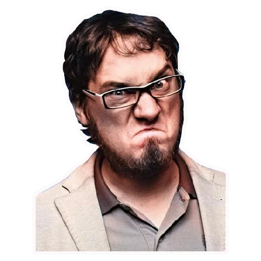 Стикер 😡 из набора Андрей Нифёдов