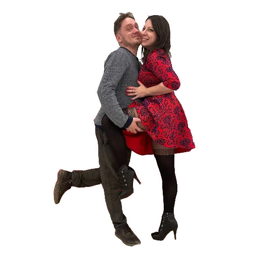 Стикер 👩‍❤️‍👨 из набора Андрей Нифёдов