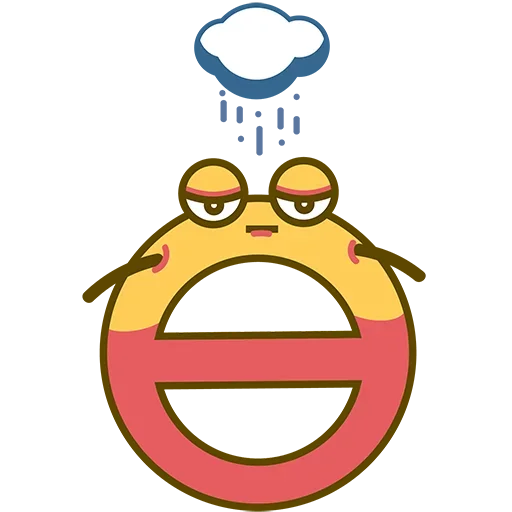 Стикер 😙 из набора Roundness