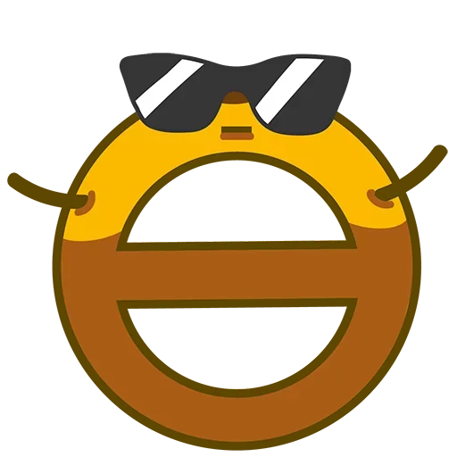 Стикер 🧐 из набора Roundness