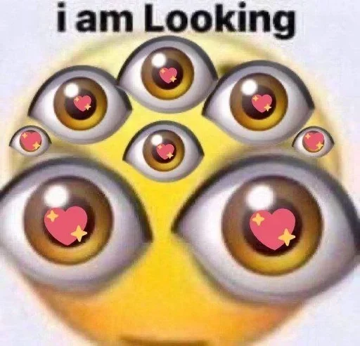 Стикер 😍 из набора Больше стиков тут:
