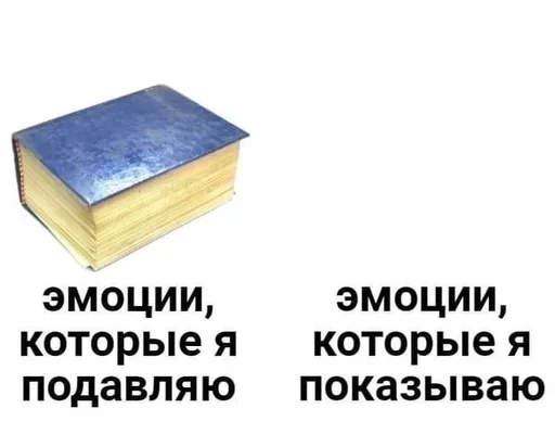 Стикер 😢 из набора Больше стиков тут: