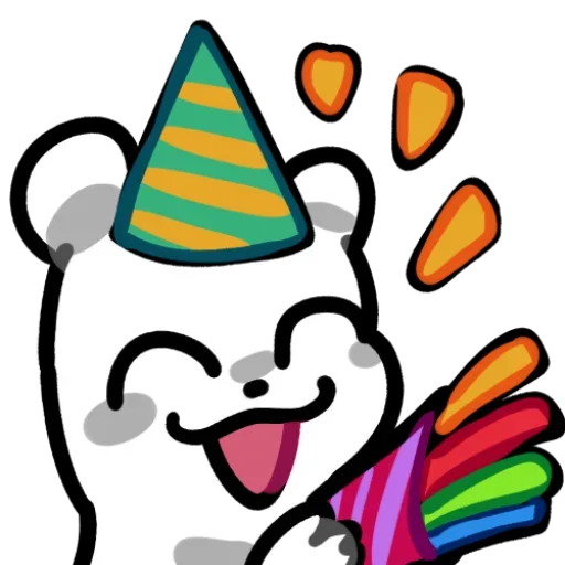 Стикер 🎉 из набора Thanks