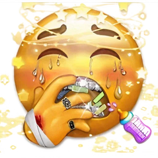 Стикер 😈 из набора Больше стиков тут: