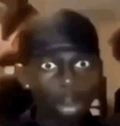 Стикер 😱 из набора Больше стиков тут: