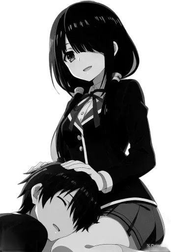 Стикер 🔪 из набора ૮꒰ ˶> ༝ < ྀི˶꒱ა