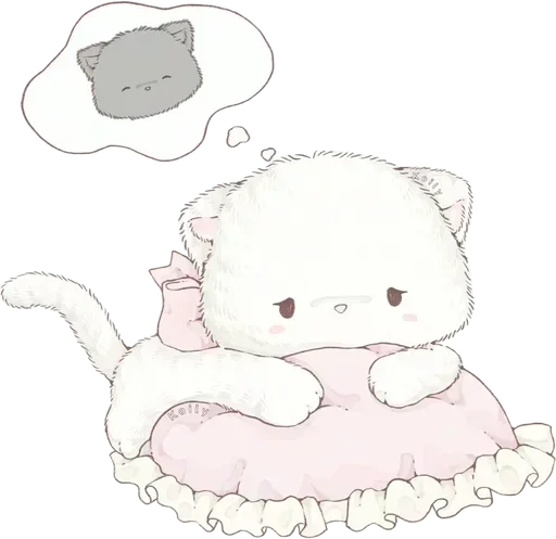 Стикер 😞 из набора ૮꒰ ˶> ༝ < ྀི˶꒱ა