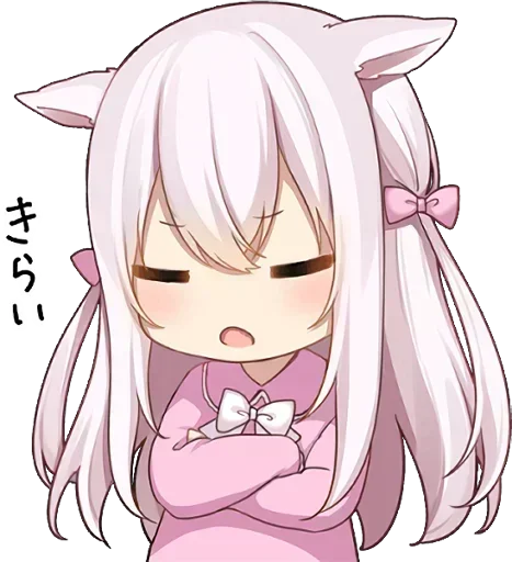 Стикер ☹ из набора >-< тгк -