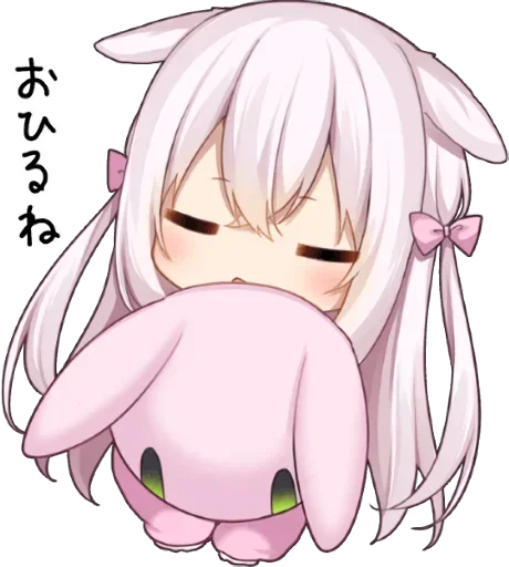 Стикер 😴 из набора >-< тгк -