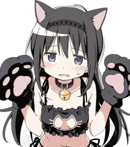 Стикер 🐾 из набора >-< тгк -