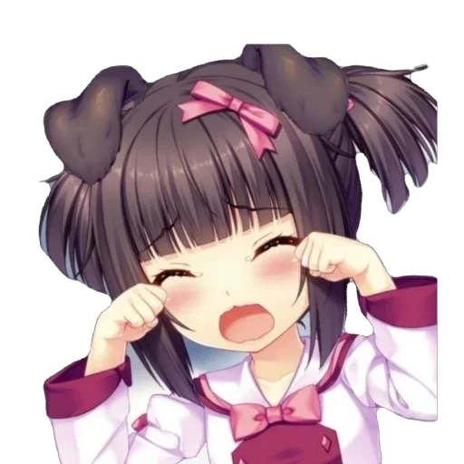 Стикер 🫥 из набора >-< тгк -