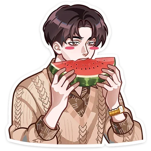 Стикер 🍉 из набора Вирель