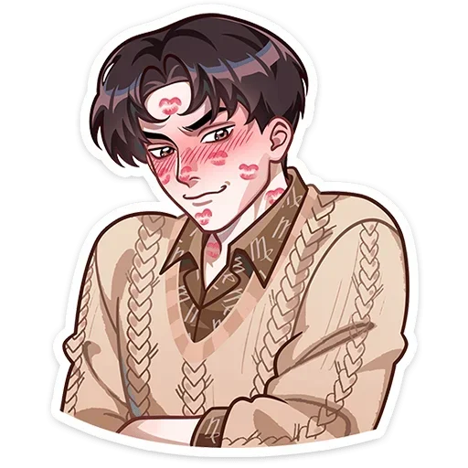Стикер 🥰 из набора Вирель