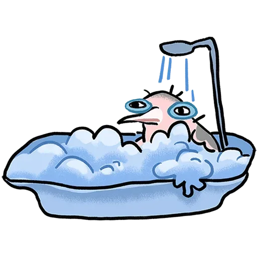 Стикер 🛀 из набора Дима БТ |