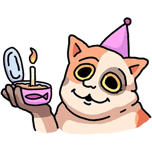 Стикер 🎂 из набора Самсон БТ |
