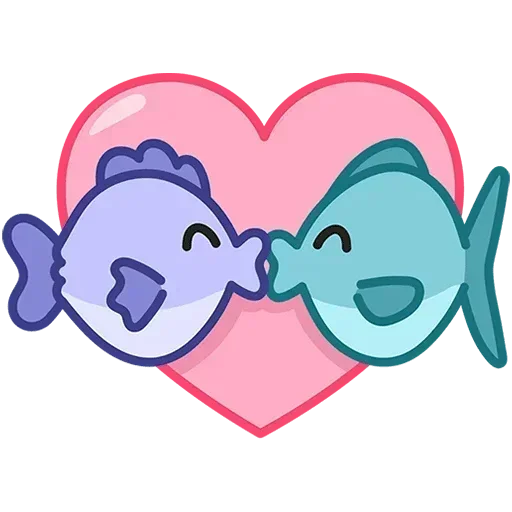Стикер 👩‍❤️‍👨 из набора Морской коктейль БТ |