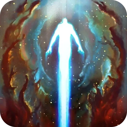Стикер 😇 из набора Meditation Lights