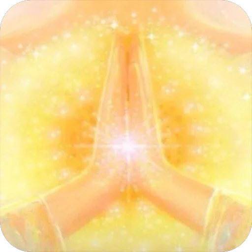 Стикер 🙏 из набора Meditation Lights
