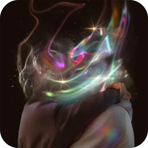 Стикер 🤗 из набора Meditation Lights